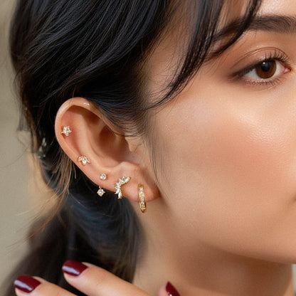 [Amore]Essential Diamond Earrings Bundle