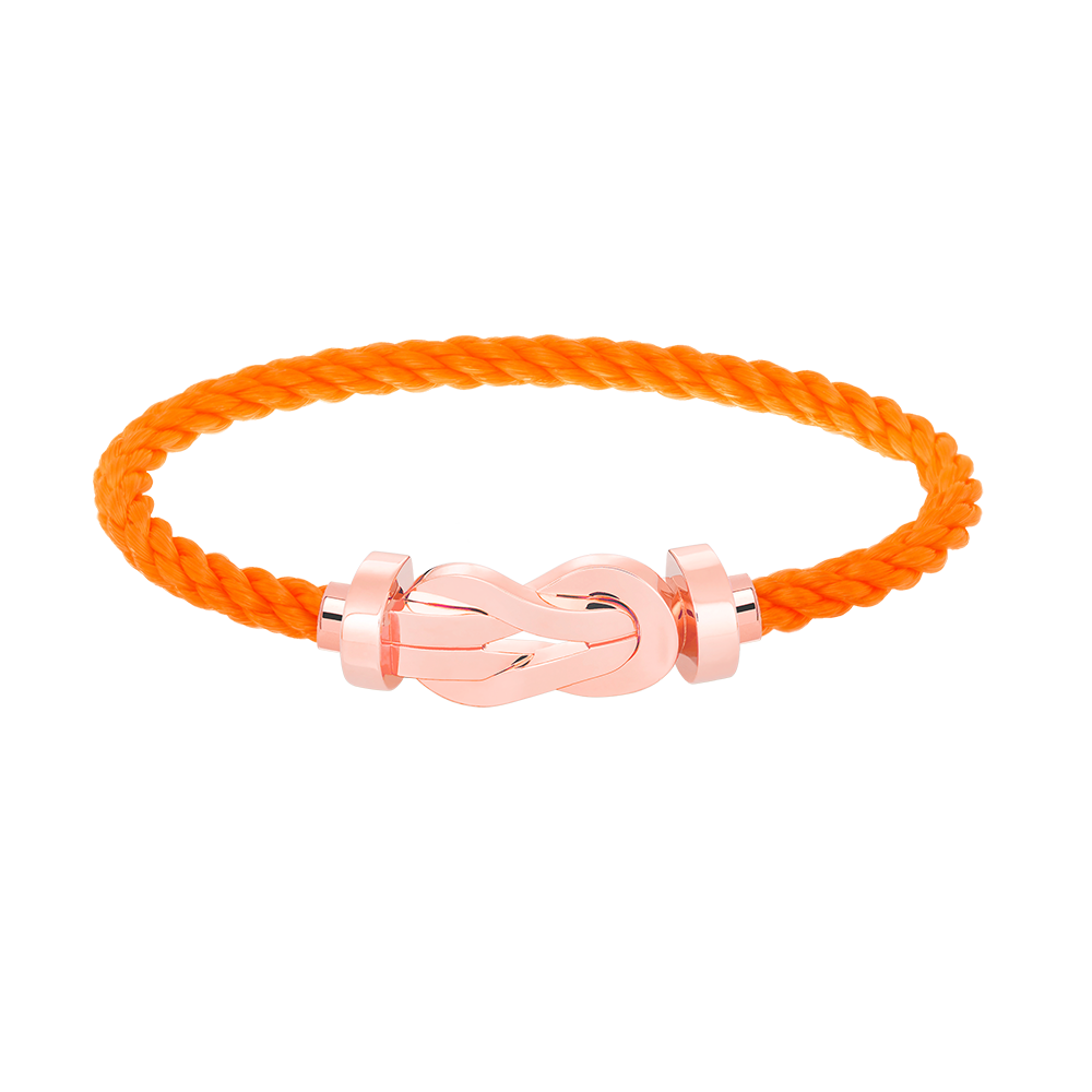 [Amore]CHANCE LARGE 8 FIGURE BUCKLE NO DIAMOND BRACELET ROSE GOLD