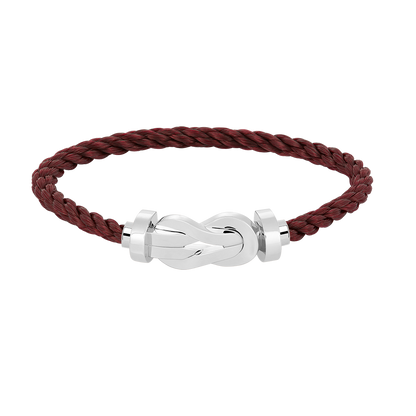 [Amore]CHANCE LARGE 8 FIGURE BUCKLE NO DIAMOND BRACELET SILVER