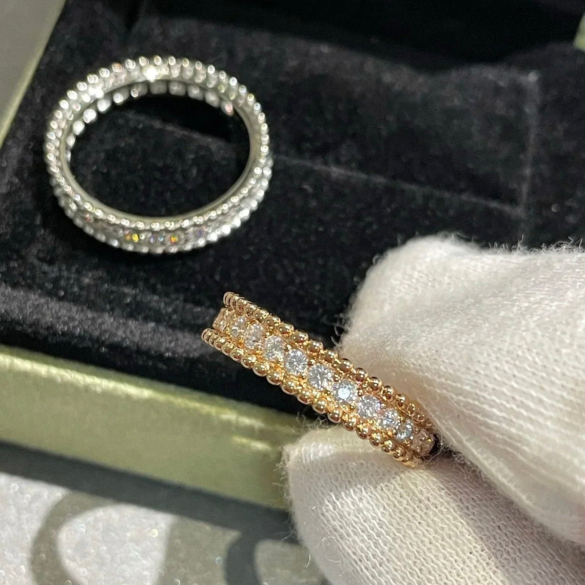 [Amore]PERLEE DIAMOND SILVER RING