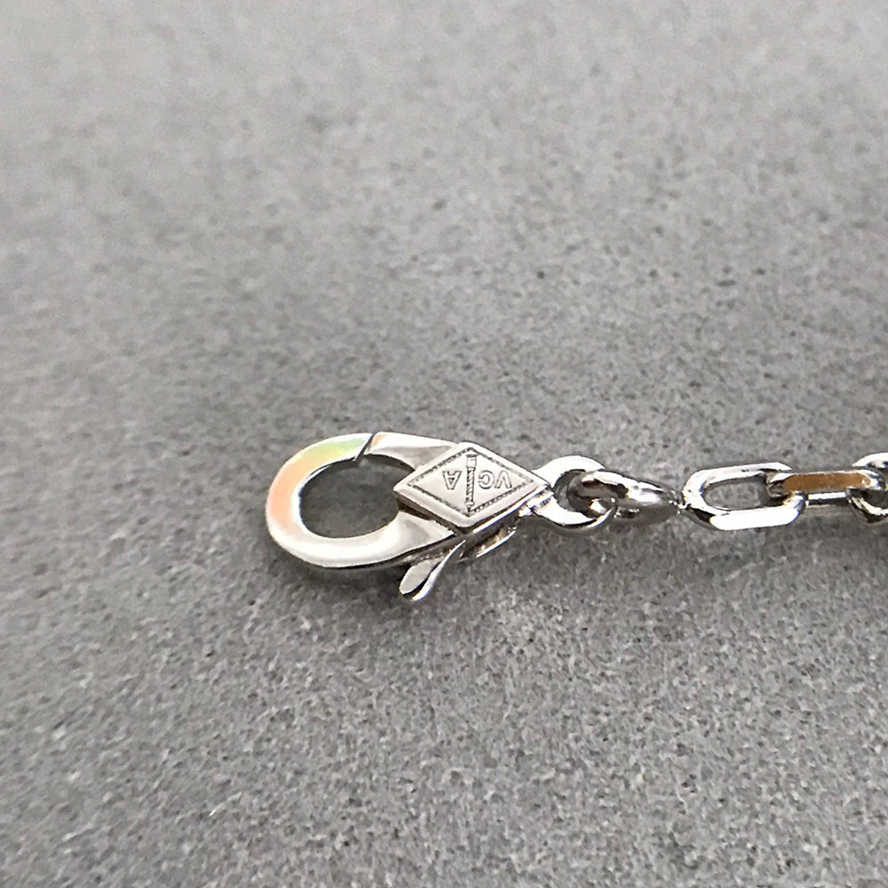 [Amore]LUCKY CLOVER 5-MOTIF BRACELET - BLACK OXNY COLLECTION