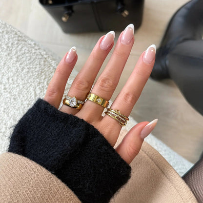 [Amore]Dara Diamond Ring Stack