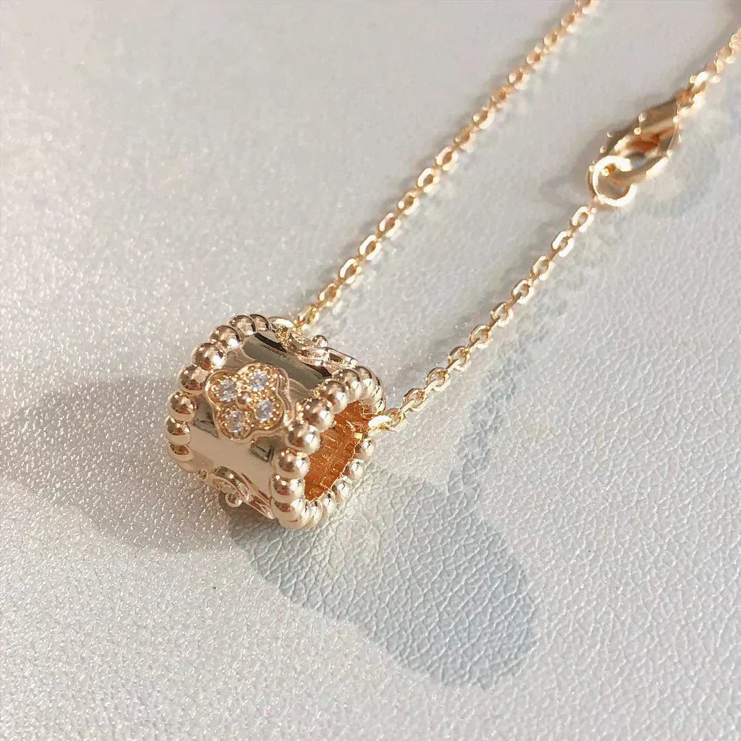 [Amore]PERLEE PEDANT NECKLACE GOLD / ROSE GOLD
