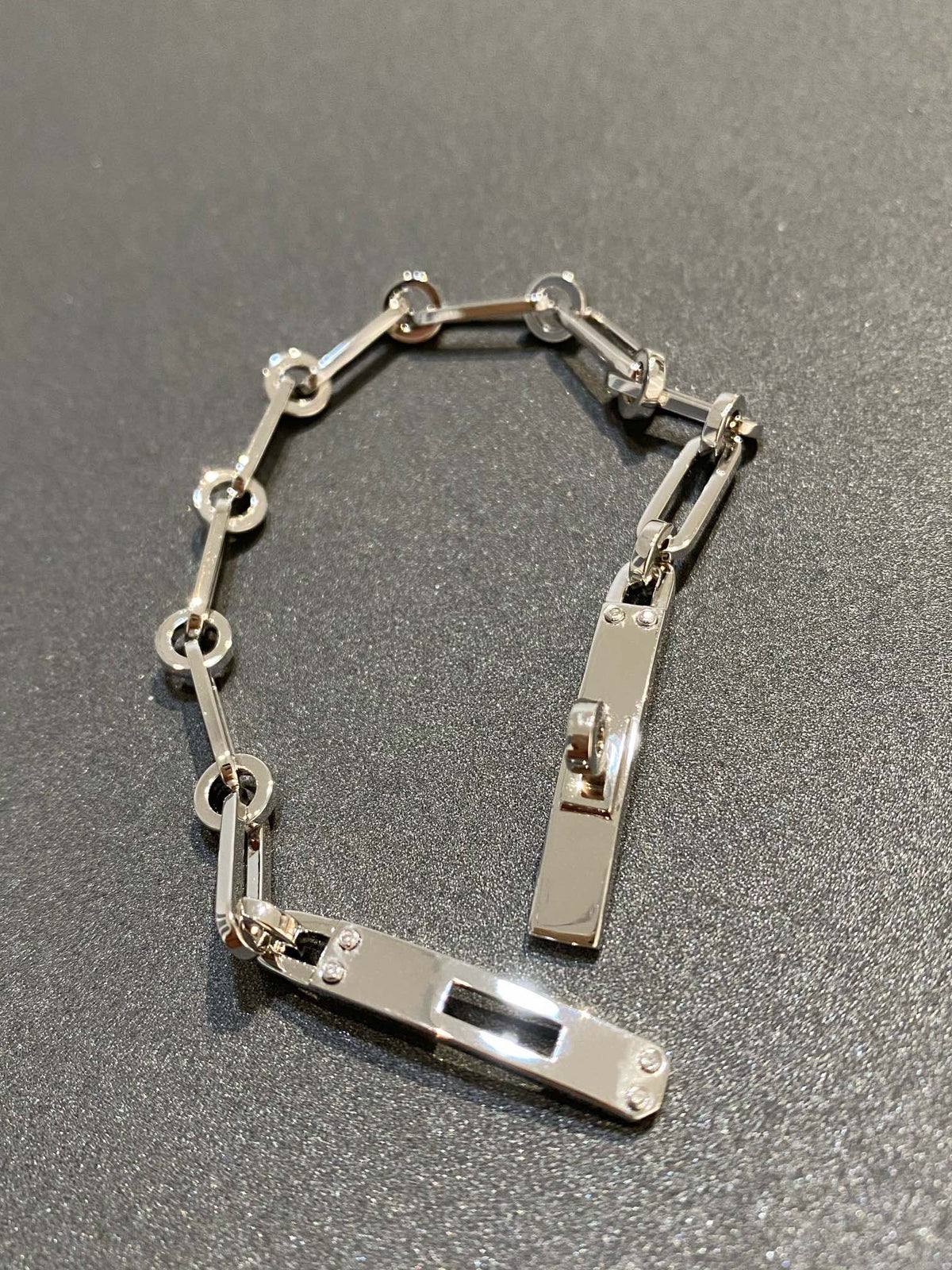 [Amore]CHAINE BRACELET SMALL MODEL DIAMOND