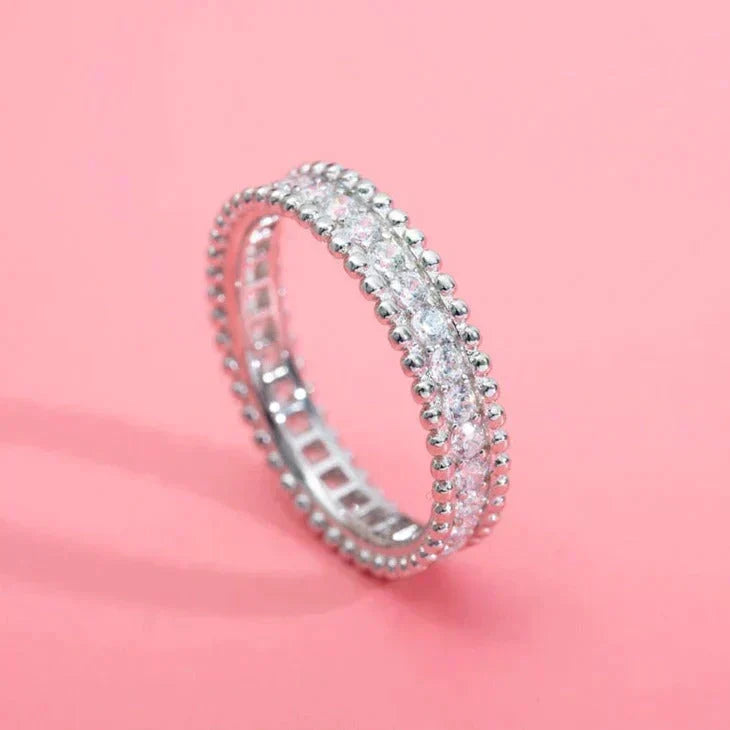 [Amore]PERLEE DIAMOND SILVER RING