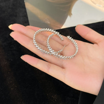 [Amore]CLASH HOOP EARRINGS