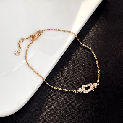 [Amore]FORCE 10 FULL DIAMOND BUCKLE CHAIN LINK MINI MODEL