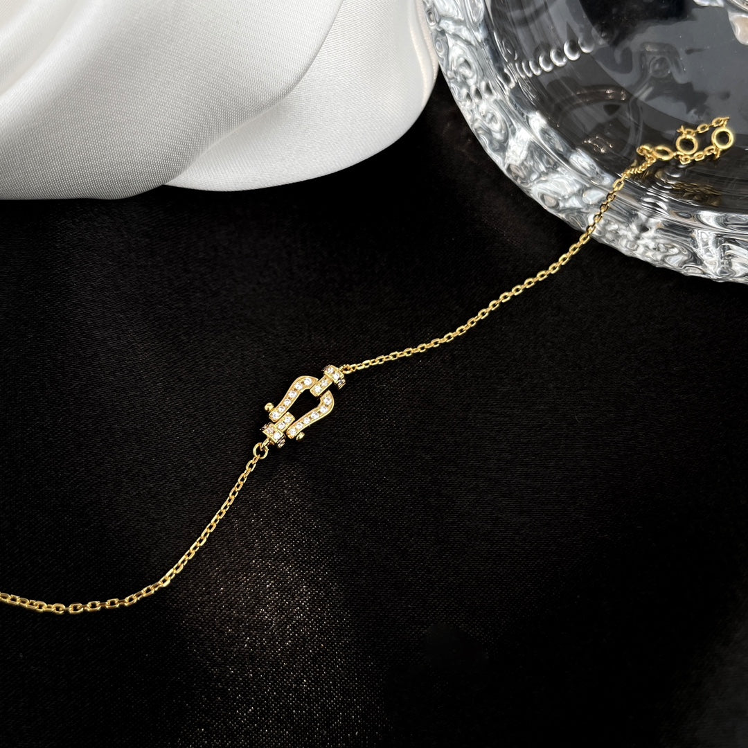 [Amore]FORCE 10 FULL DIAMOND BUCKLE CHAIN LINK MINI MODEL