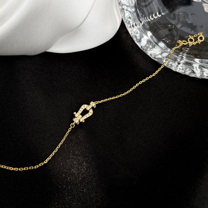 [Amore]FORCE 10 FULL DIAMOND BUCKLE CHAIN LINK MINI MODEL