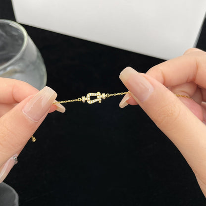 [Amore]FORCE 10 FULL DIAMOND BUCKLE CHAIN LINK MINI MODEL