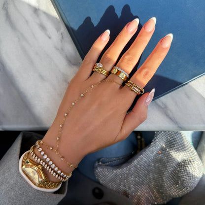[Amore]Dara Diamond Ring Stack
