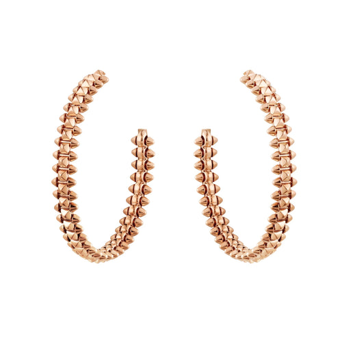 [Amore]CLASH LARGE HOOP EARRINGS