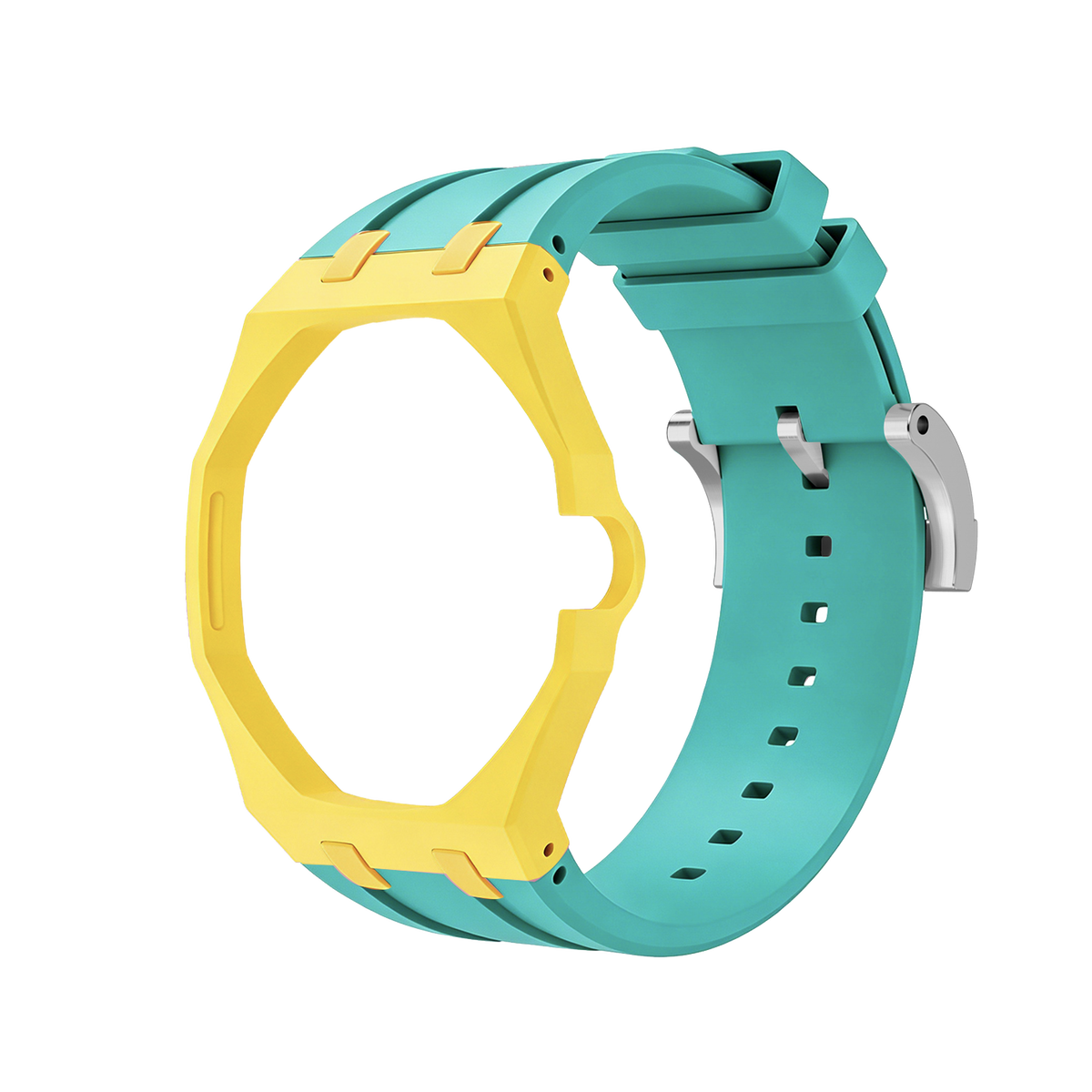 Amore Strap Exclusive Bioceramic Case & Silicone Strap Mix Color