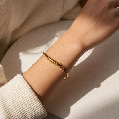 [Amore]Tiffany Gold Bangle