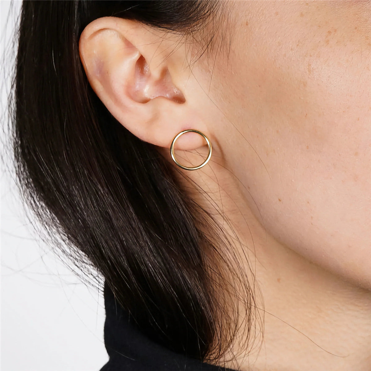 [Amore]Aureole Gold Earrings