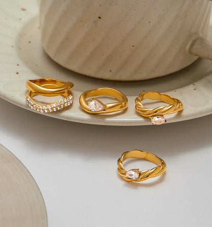 [Amore]Noemi Curated Ring Stack Collection