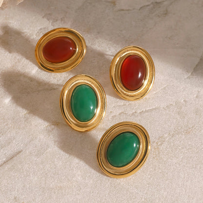 [Amore]Fresca Gemstone Earrings