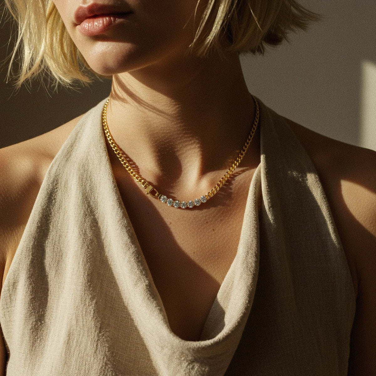 [Amore]Maelle Diamond Necklace