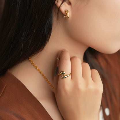 [Amore]Cora Gold Ring