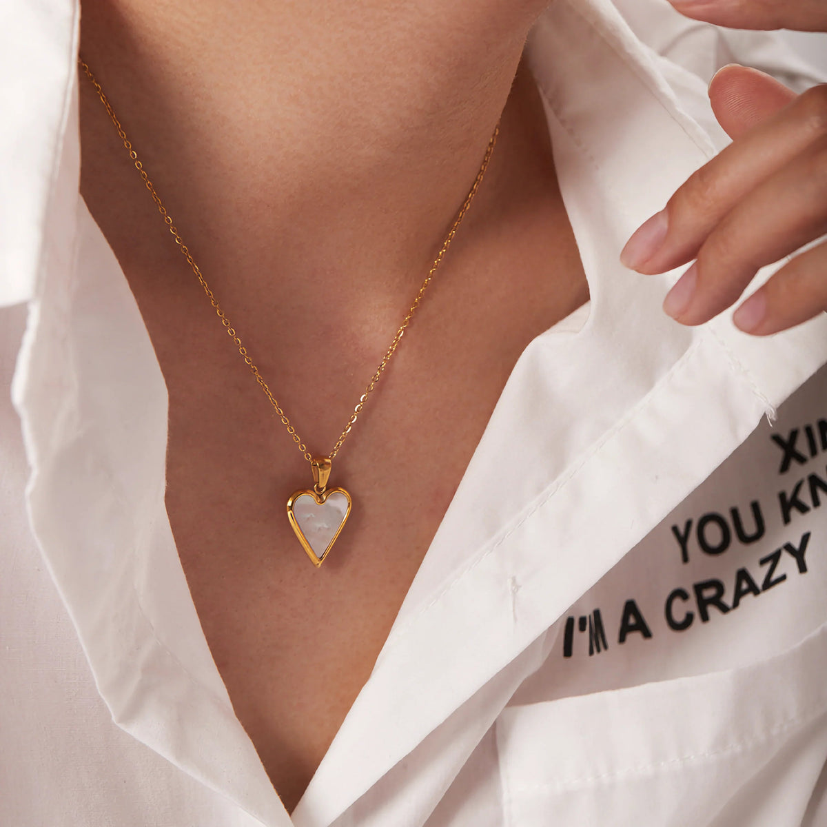 [Amore]Blythe Heart Necklace