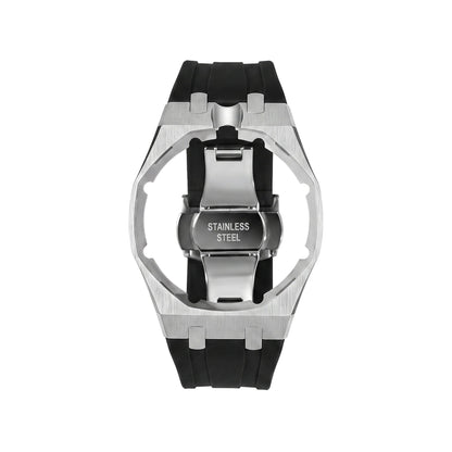 Amore Strap Exclusive Steel Case & Silicone Strap With Cradle