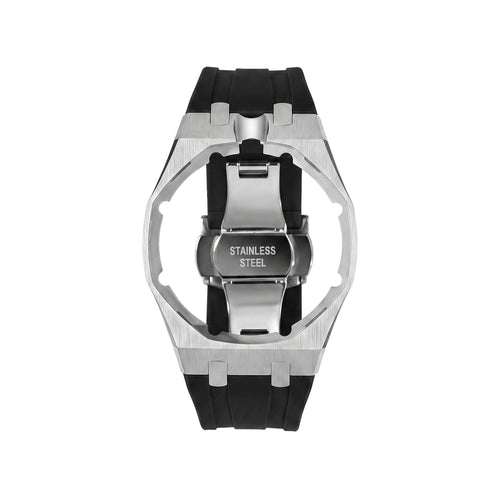 Amore Strap Exclusive Steel Case & Silicone Strap With Cradle