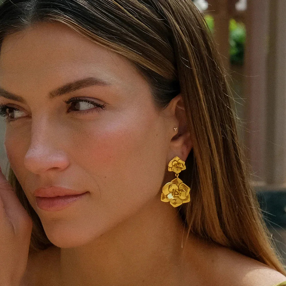 [Amore]Thelma Gold Earrings