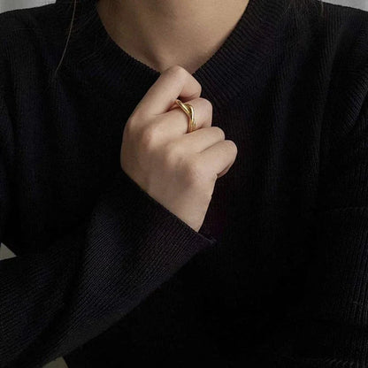 [Amore]Viola Gold Ring