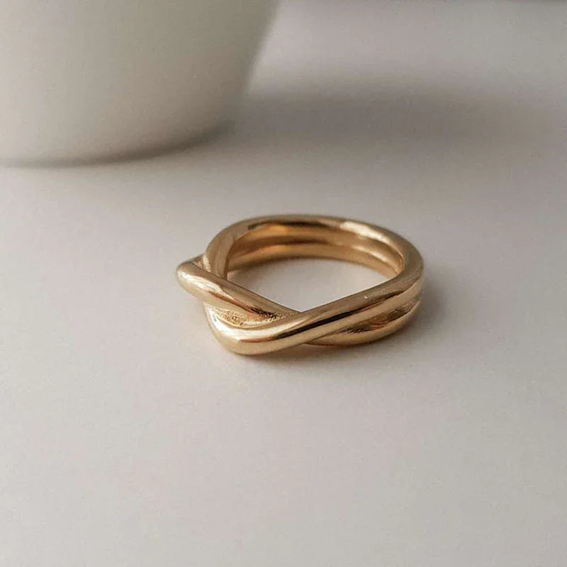[Amore]Viola Gold Ring