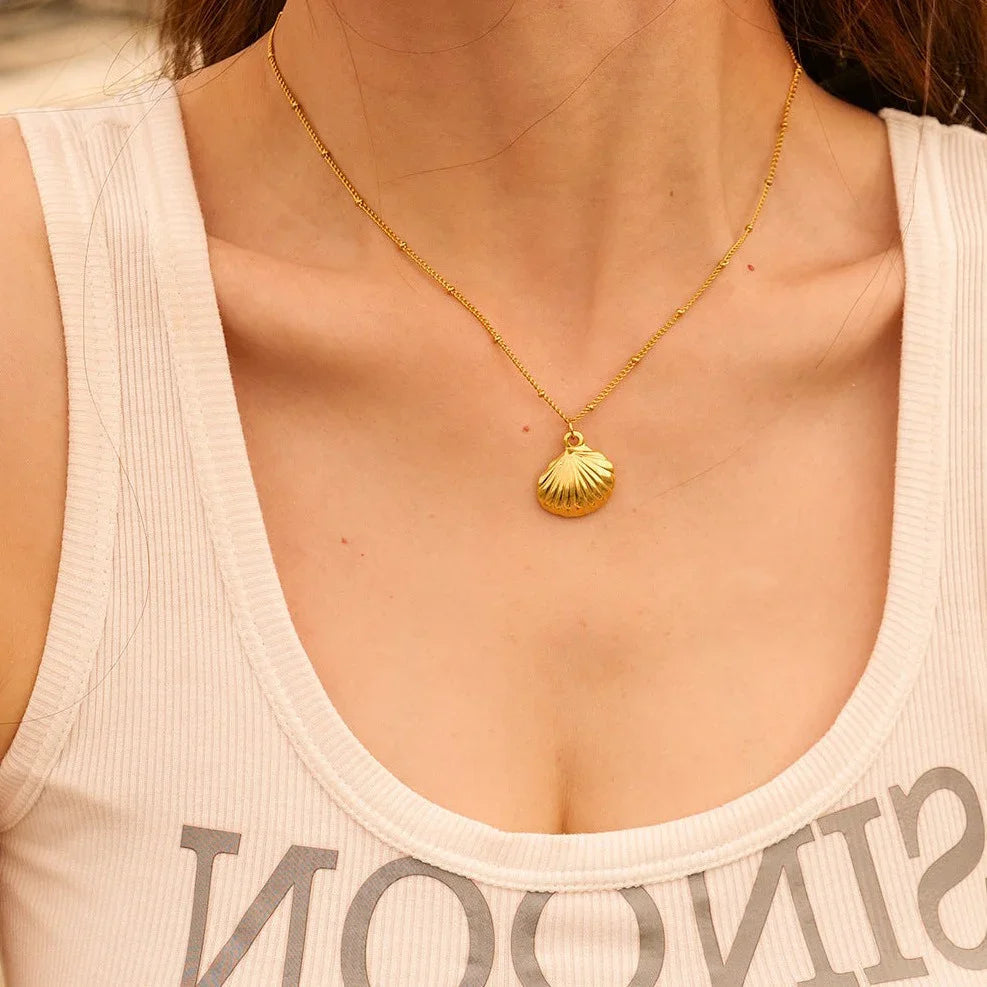 [Amore]Edna Gold Necklace