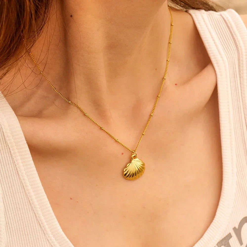 [Amore]Edna Gold Necklace