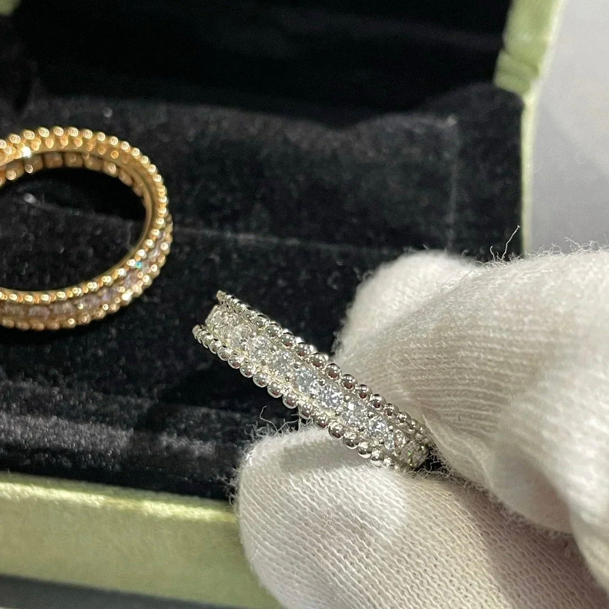 [Amore]PERLEE DIAMOND SILVER RING