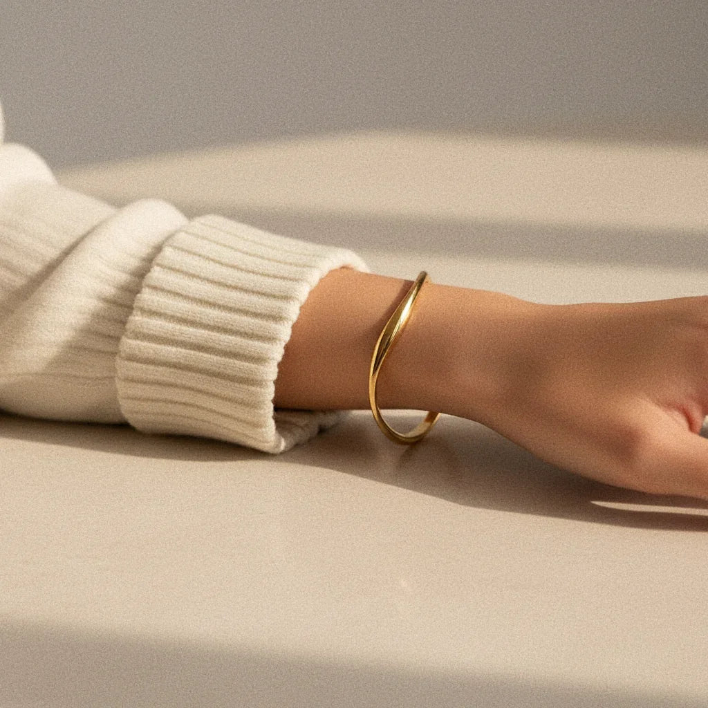 [Amore]Tiffany Gold Bangle