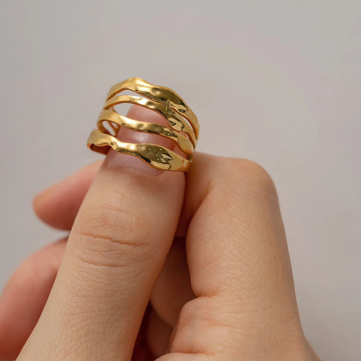 [Amore]Cass Gold Ring