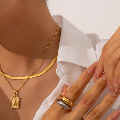 [Amore]Emeline Gold Ring