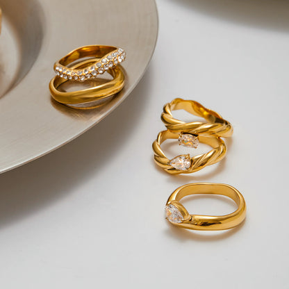 [Amore]Noemi Curated Ring Stack Collection
