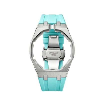 Amore Strap Exclusive Steel Case & Silicone Strap With Cradle