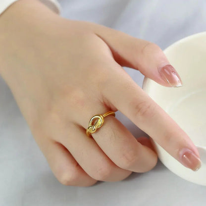 [Amore]Bellara Gold Knot Ring