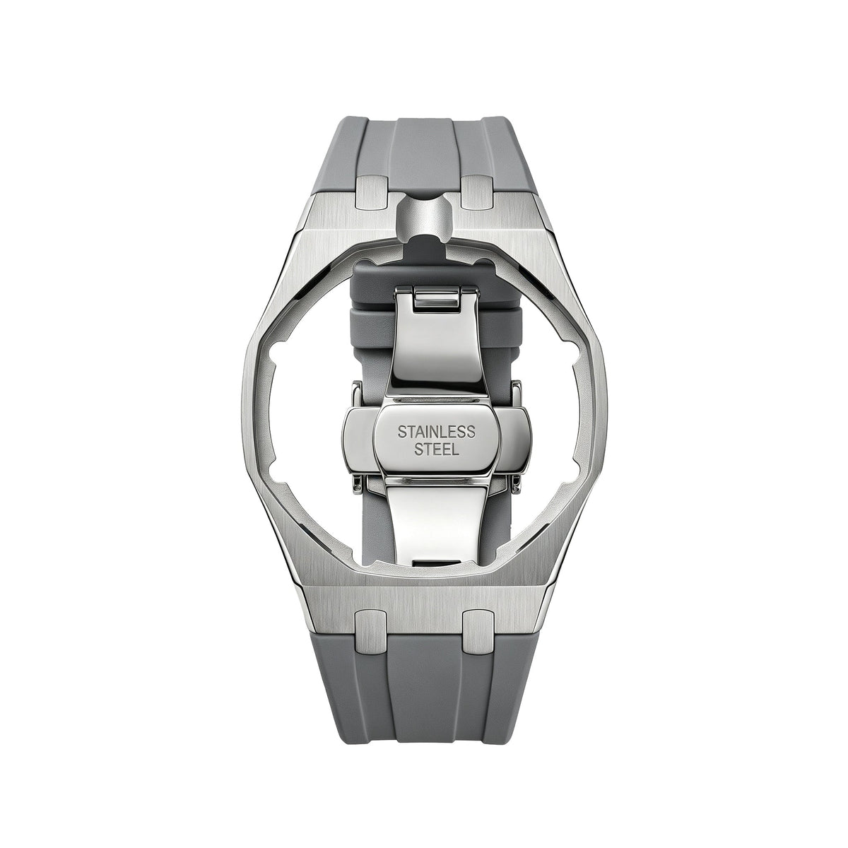 Amore Strap Exclusive Steel Case & Silicone Strap With Cradle