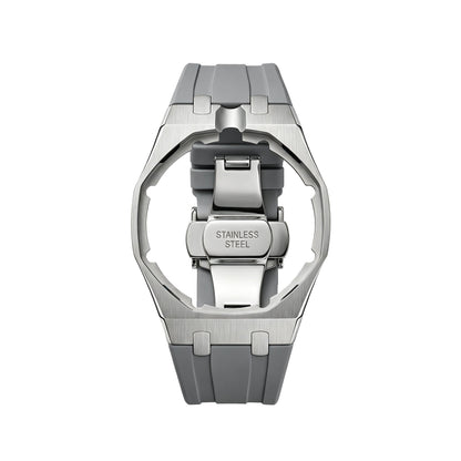 Amore Strap Exclusive Steel Case & Silicone Strap With Cradle