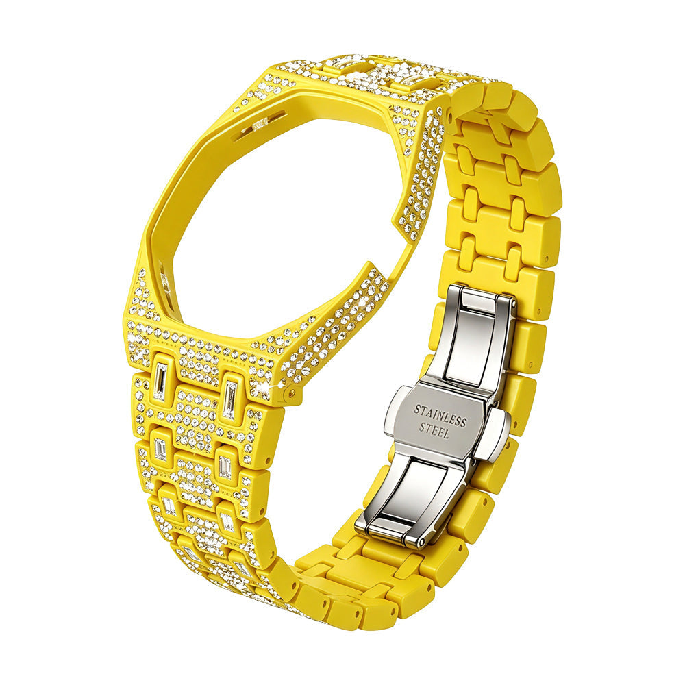 Amore Strap Exclusive Bioceramic Case & Bioceramic Strap Full Diamond