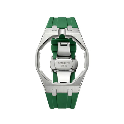 Amore Strap Exclusive Steel Case & Silicone Strap With Cradle