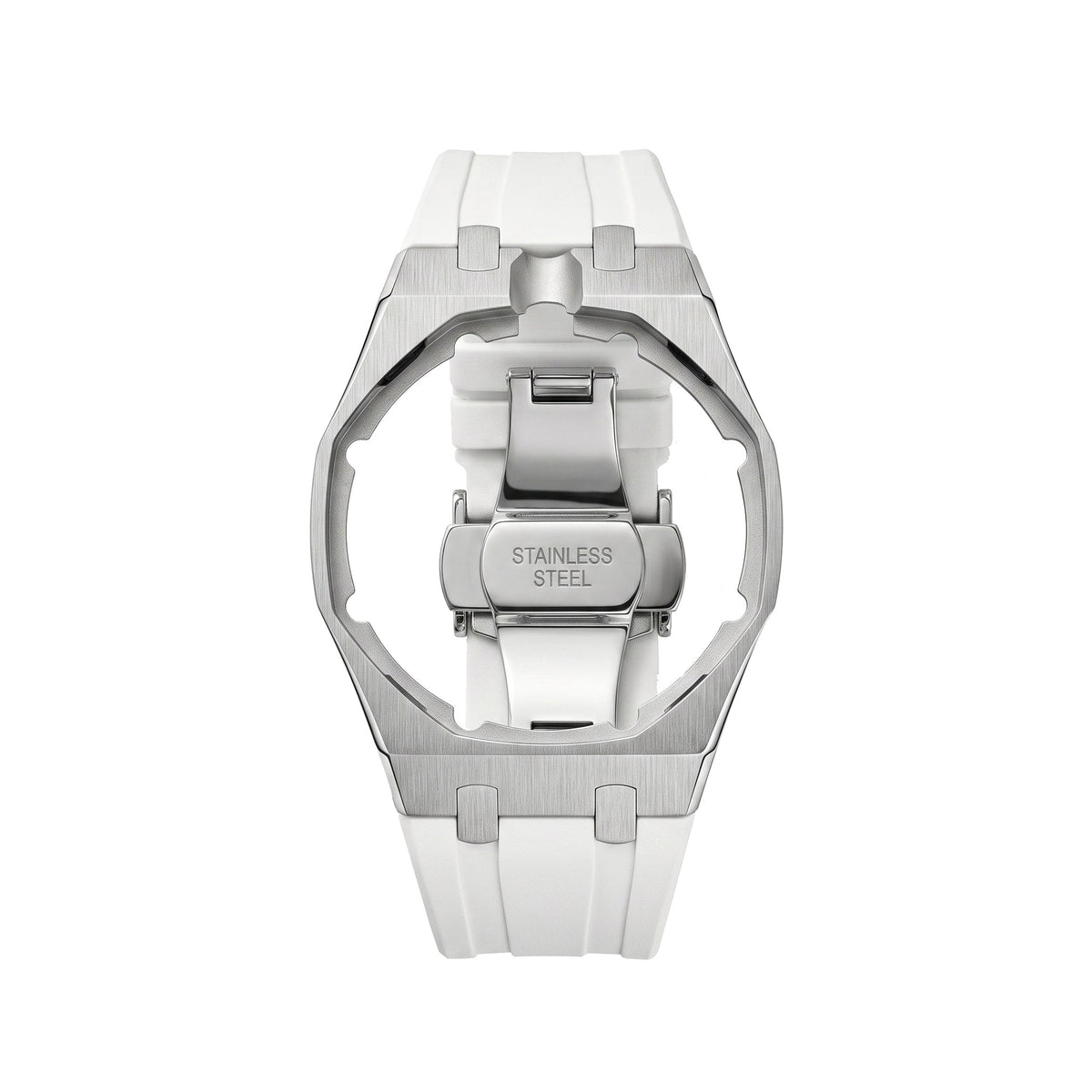 Amore Strap Exclusive Steel Case & Silicone Strap With Cradle