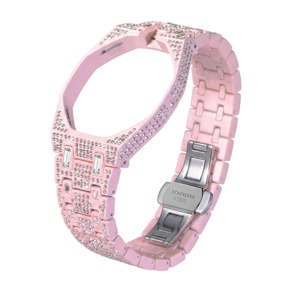 Amore Strap Exclusive Bioceramic Case & Bioceramic Strap Full Diamond
