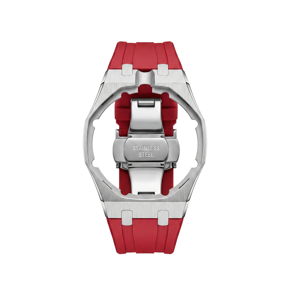Amore Strap Exclusive Steel Case & Silicone Strap With Cradle