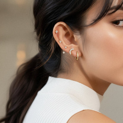 [Amore]Essential Diamond Earrings Bundle