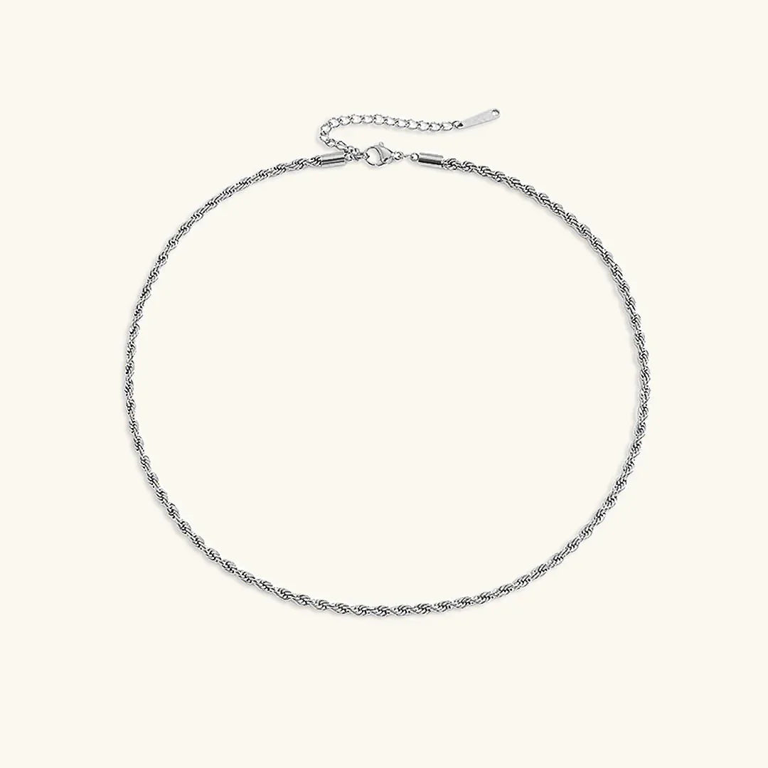[Amore]Bianca Rope Chain Gold Necklace