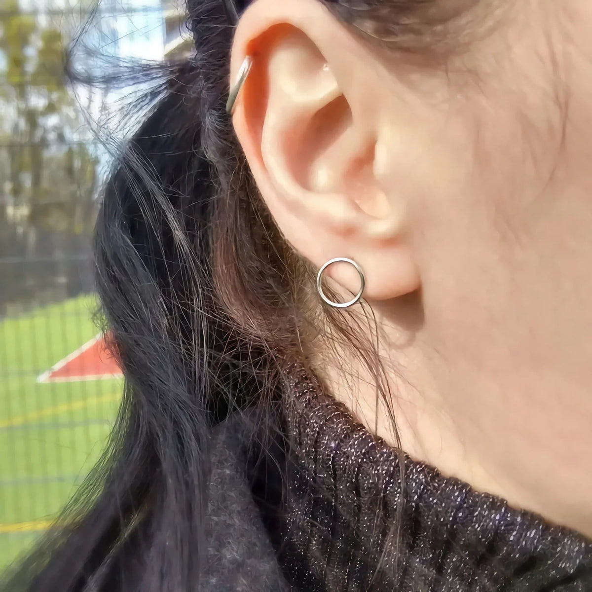 [Amore]Aureole Gold Earrings