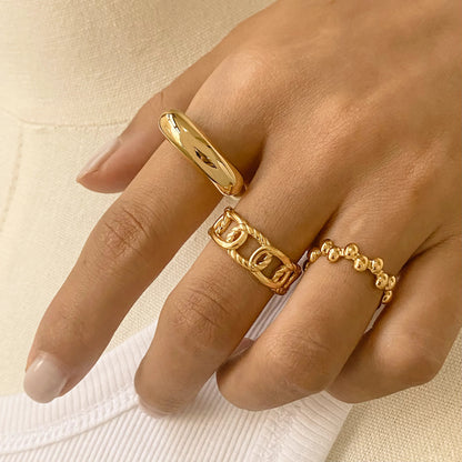 [Amore]Emeline Gold Ring