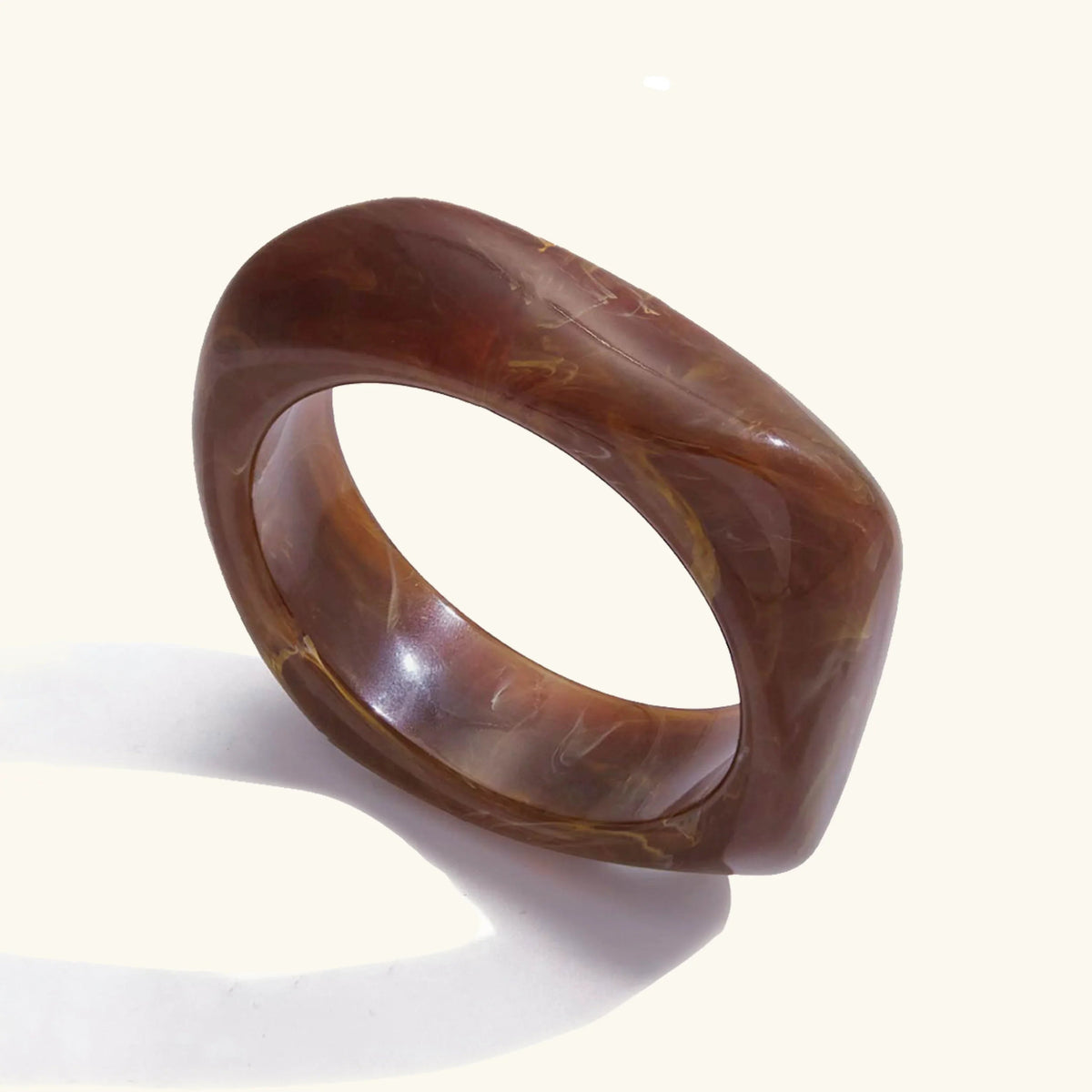 [Amore]Kaitlyn Chunky Acrylic Bangle